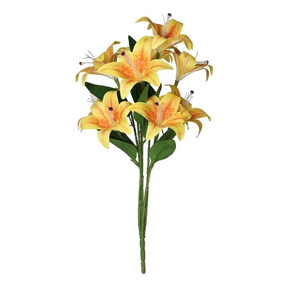 Цветок искусственный Лилия 52 см / CL-52 /уп 40/400/