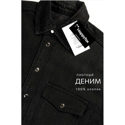 Мужская джинсовая рубашка Happyfox