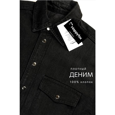 Мужская джинсовая рубашка Happyfox