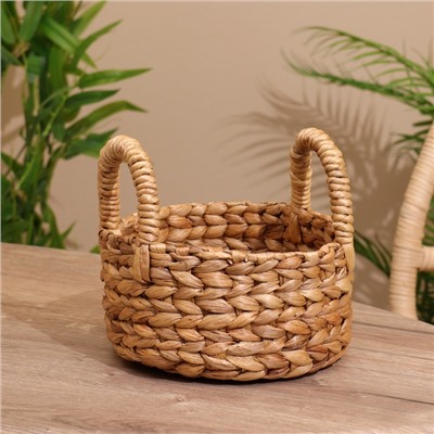 Корзинка плетёная 20×20×16 см