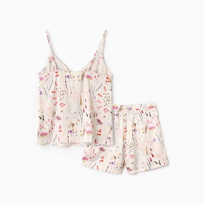 Пижама женская (майка, шорты) KAFTAN Spring, размер 52-54