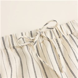 Шорты домашние женские SL HOME Linen, белые, размер S