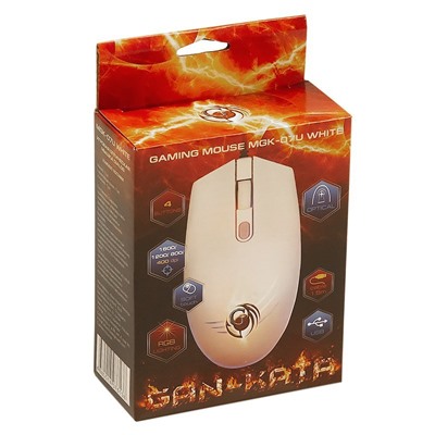 Мышь оптическая Dialog Gan-Kata MGK-07U (white)