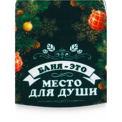 Набор подарочный банный «VIP баня место для души», 4 предмета, Банная забава