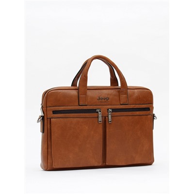 Портфель 6677-3 brown Jeep