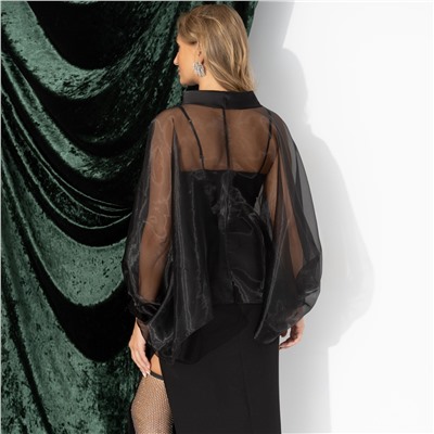 Болеро с объемным декором, Танец тени (шик)