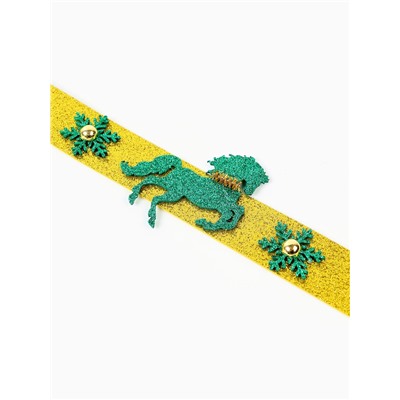 Браслет новогодний «Лошадь. Символ года 2026»