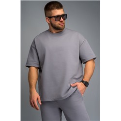 Мужской костюм оверсайз из футера двухнитки Happyfox