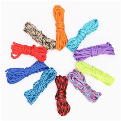 Набор паракордов для плетения, паракорд - 10 шт. по 3 м