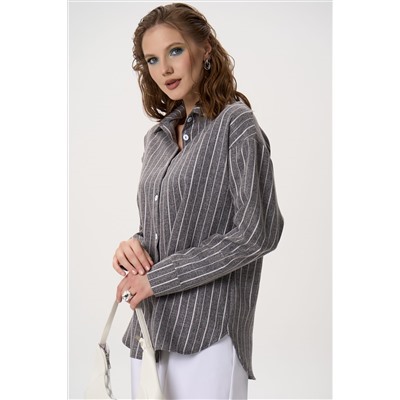 Рубашка Аркада (серый)