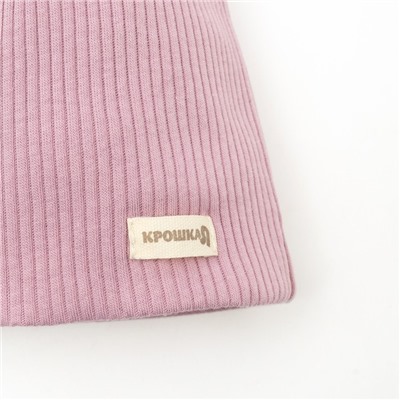 Шапочка для девочки Крошка, Я BASIC LINE, размер 46 (1 год), розовая
