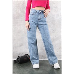 Джинсы женские трубы D371 Уценка (108277)