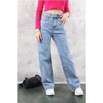 Джинсы женские трубы D371 Уценка (108277)