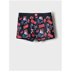 Плавки-шорты трикотажные для мальчиков, средней длины