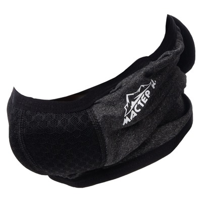 Бафф спортивный с фильтром «Мастер К», для защиты от ветра и пыли, мужской, серый