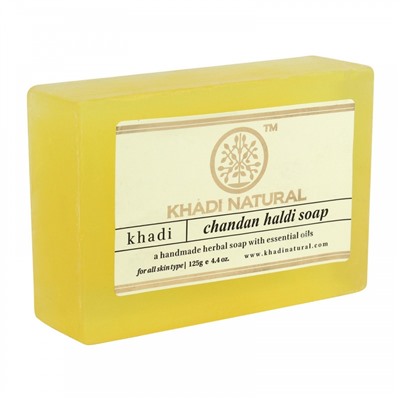 Khadi Natural Мыло "Сандал И Куркума" 125г.