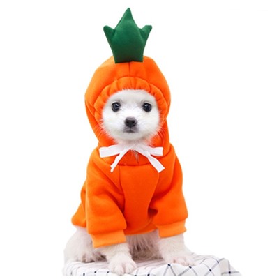 Толстовка «Любимая морковка», размер L, ДС 35, ОГ 50 см, оранжевая