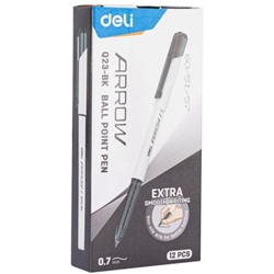 Ручка шариковая Arrow EQ23-BK черная 0.7мм (1503188) Deli