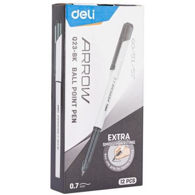 Ручка шариковая Arrow EQ23-BK черная 0.7мм (1503188) Deli
