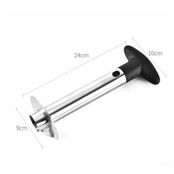 Нож для чистки и нарезки ананасов, инструменты для нарезки ананасов из нержавеющей стали, кухонный нож со съемным клином