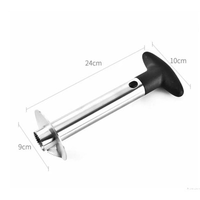 Нож для чистки и нарезки ананасов, инструменты для нарезки ананасов из нержавеющей стали, кухонный нож со съемным клином