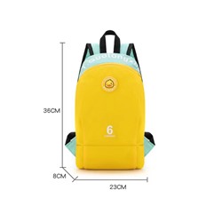 10L-6 оранж Рюкзак женский (36x23x8)