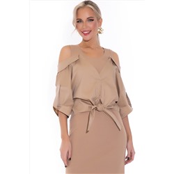 Платье Морской бриз (бежевый)