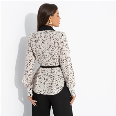 Рубашка с подплечниками, Собрание идей (polka dots)