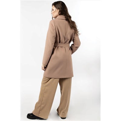 01-10316 Пальто женское демисезонное (пояс)