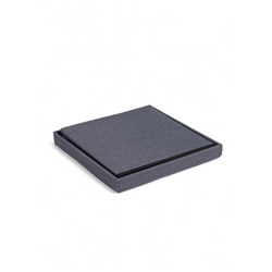 Пуф – короб складной «Клик Мебель», с ящиком, 380×380×380 мм, рогожка, цвет серый