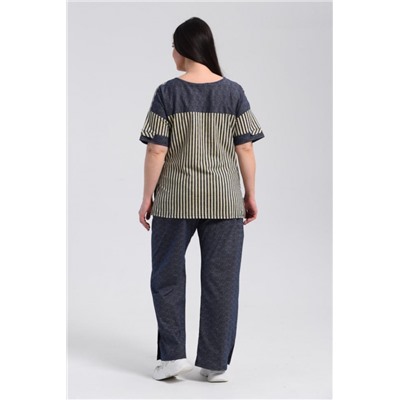 Костюм женский 8481 (Узкая полоса)