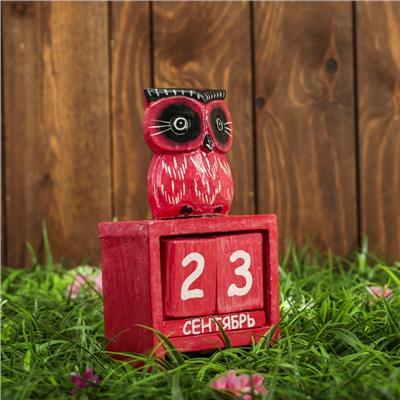 Настольный календарь «Умная сова», 11×5.5×18 см, МИКС