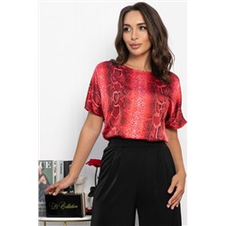 Блуза Морган (красная) Б14033-16М