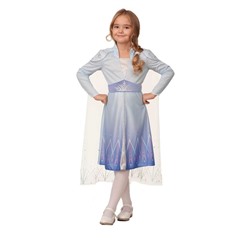 Карнавальный костюм «Эльза 2», платье, р. 28, рост 110 см