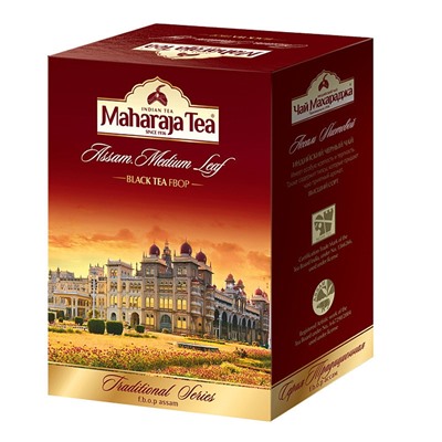 Maharaja Tea Assam Medium Leaf/ Чай Ассам Средний Лист 250г