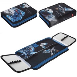 Пенал 2-х ств. 200х140 мм "Космический динозавр" с двумя откидными планками (093862) 74307 Хатбер