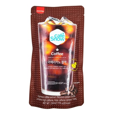 Напиток б/а «Кофе Американо» Coffee Americano Black Samlip, Корея, 230 мл