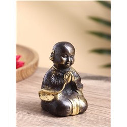 Сувенир «Монах», 6×6×9 см, бронза