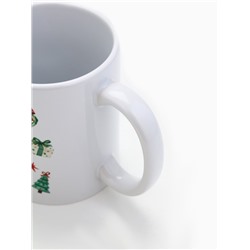 Кружка новогодняя керамическая «Счастливого Нового года», лошадь, 320 мл