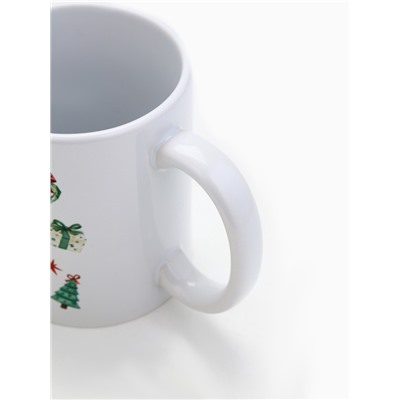 Кружка новогодняя керамическая «Счастливого Нового года», лошадь, 320 мл