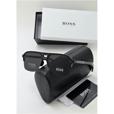 Набор мужские солнцезащитные очки, коробка, чехол + салфетки #22892885