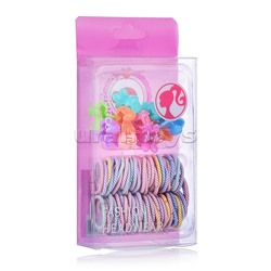 Набор резинок/заколок для волос "Нежность" 60 предметов