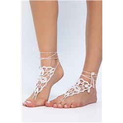Барефуты Вязанные украшения на ноги LADY TAIGA, 1128128