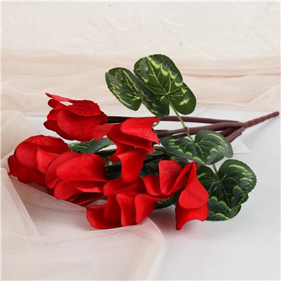 Цветок искусственный Цикломен 39 см / W367108 /уп 600/