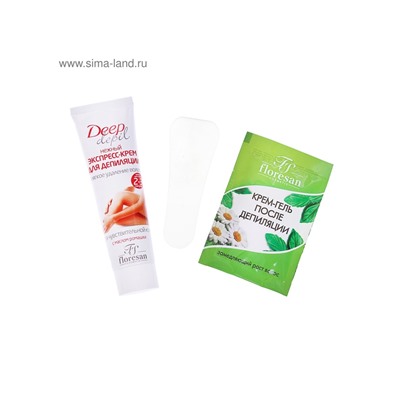 Экспресс-крем для депиляции Floresan Deep Depil нежный, для чувствительной кожи, 100 мл