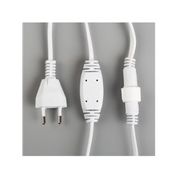 УЦЕНКА Гирлянда «Занавес» 2×3 м, IP44, УМС, белая нить, 760 LED, свечение белое, 220 В