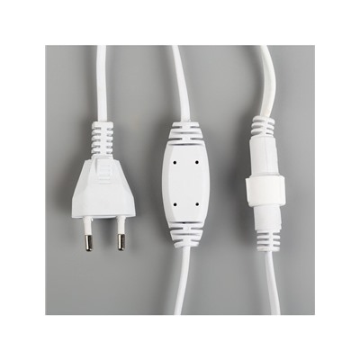 УЦЕНКА Гирлянда «Занавес» 2×3 м, IP44, УМС, белая нить, 760 LED, свечение белое, 220 В