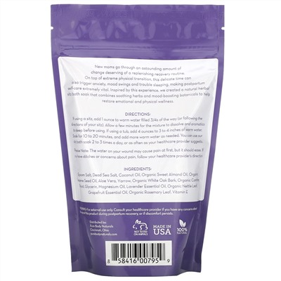 Pure Body Naturals, Recovery Ritual, Sitz Bath Salt, 10 oz (283 g)