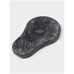 Подставка под ложку Magistro Marble, мрамор, чёрная