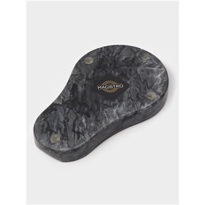 Подставка под ложку Magistro Marble, мрамор, чёрная